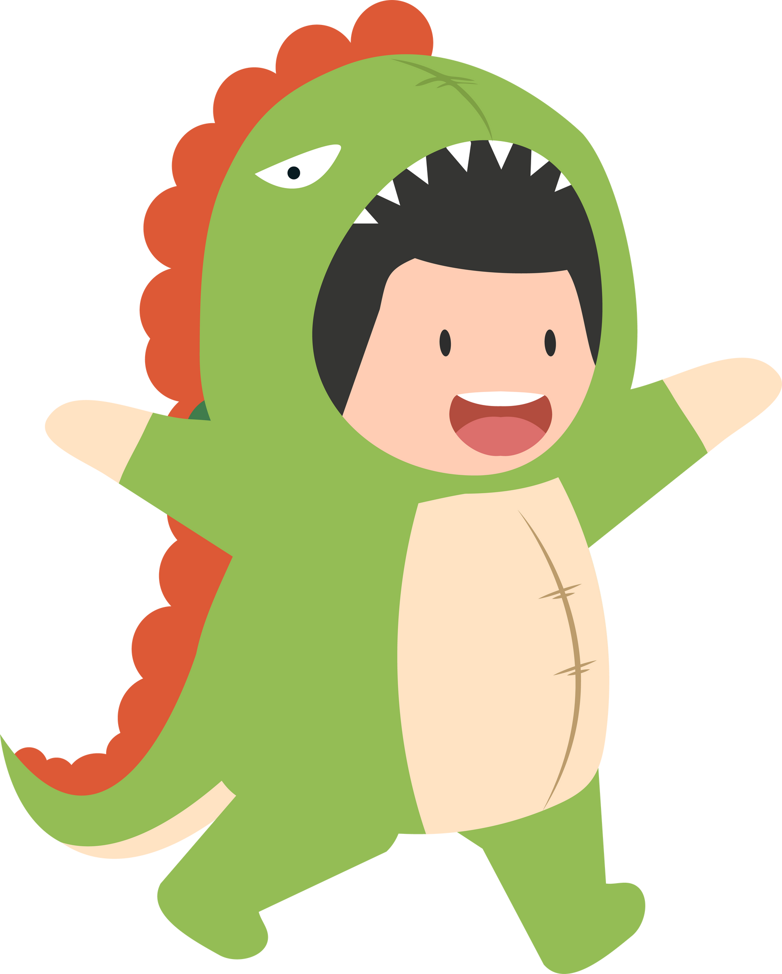 kid characters in Animals costumes